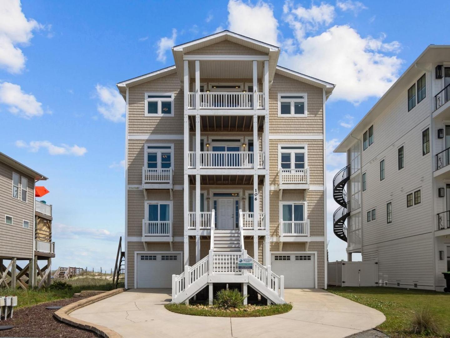 106 Scotch Bonnet Dr Villa North Topsail Beach Bagian luar foto