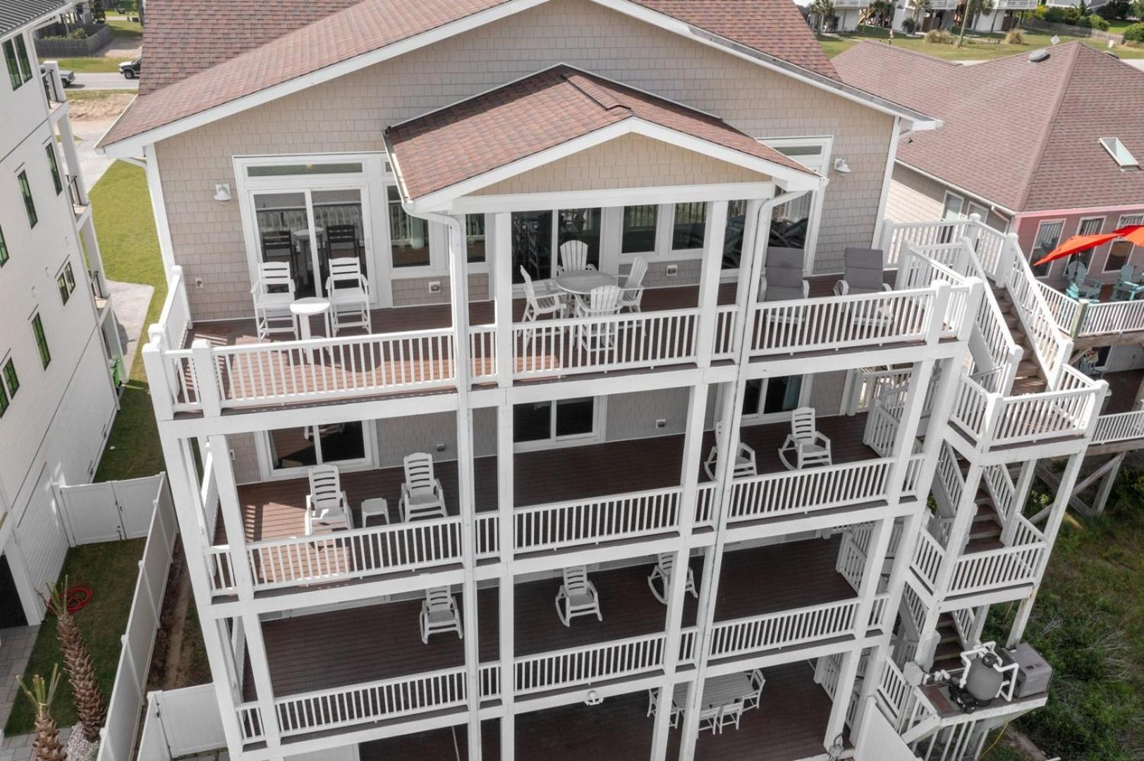 106 Scotch Bonnet Dr Villa North Topsail Beach Bagian luar foto